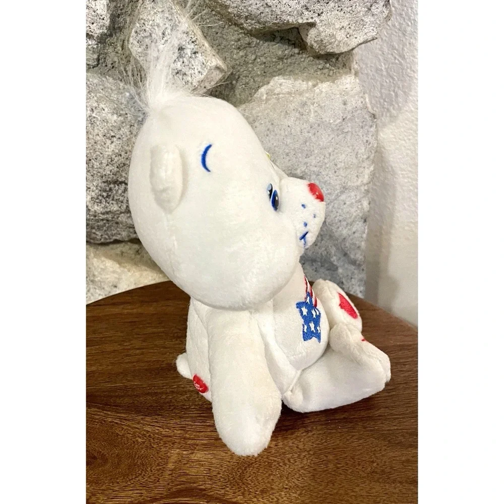 CARE BEARS America Cares Bear Vintage 2003 Plush Toy 8